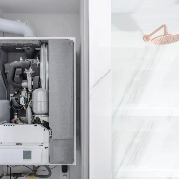 broken-gas-heater-next-to-shower-cabin-2025-03-15-21-35-15-utc